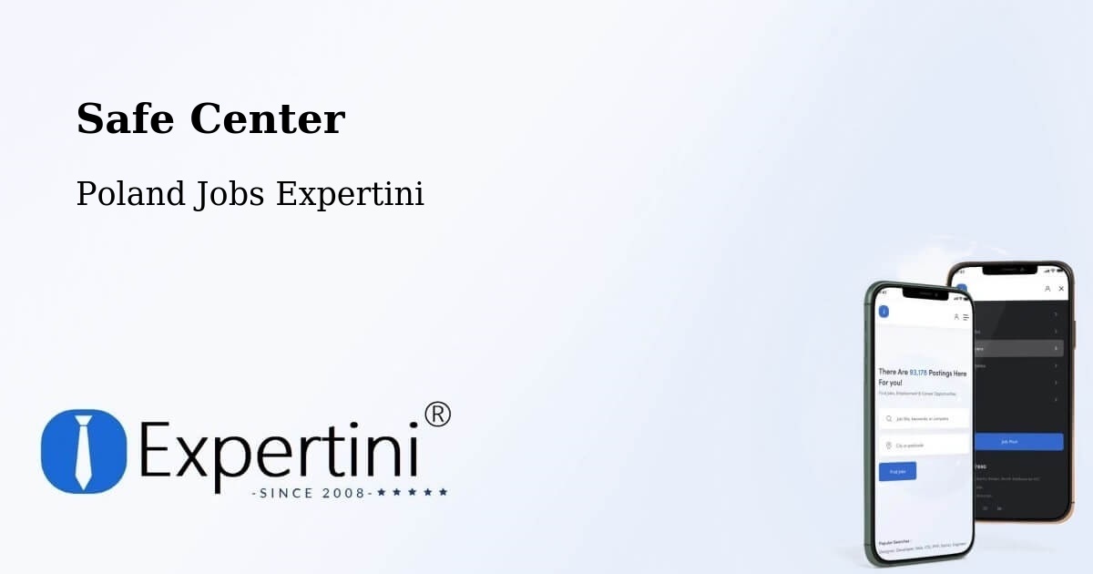 Safety Center – Duszniki - Poland Jobs Expertini