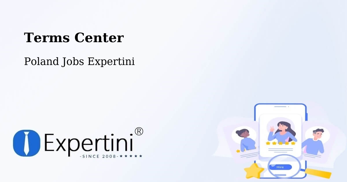 Terms of Service – Duszniki - Poland Jobs Expertini